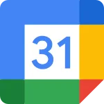 Google Calendar SVG Icon